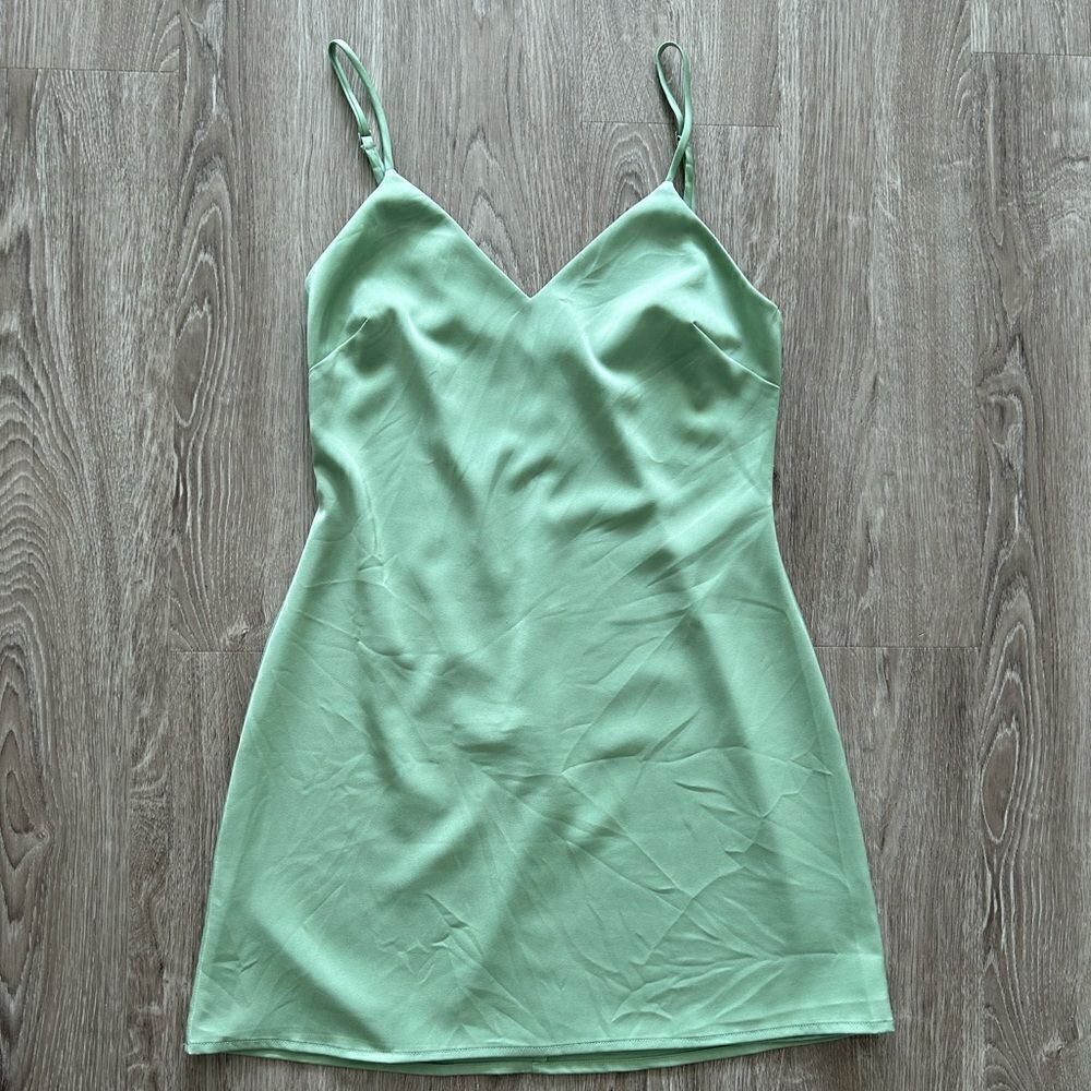 Revolve Mint Green Mini Dress - Picture 6 of 11
